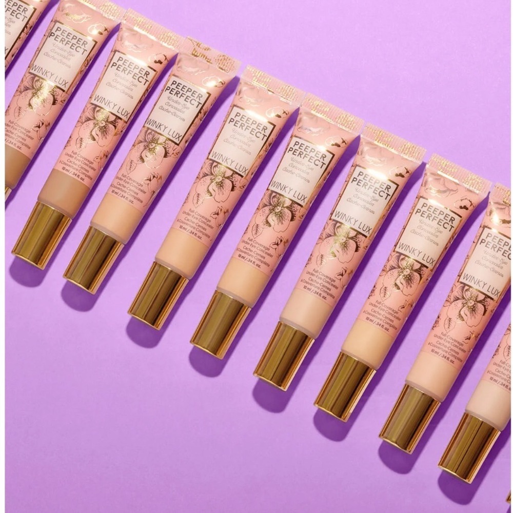 Winky Lux Peeper Perfect Under-Eye Concealer Fair Full Coverage 10ml NEW